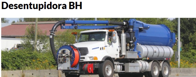 Desentupidora BH 24h em Belo Horizonte se Destaca no Atendimento de Emergência: Rapidez, Técnica e Confiança